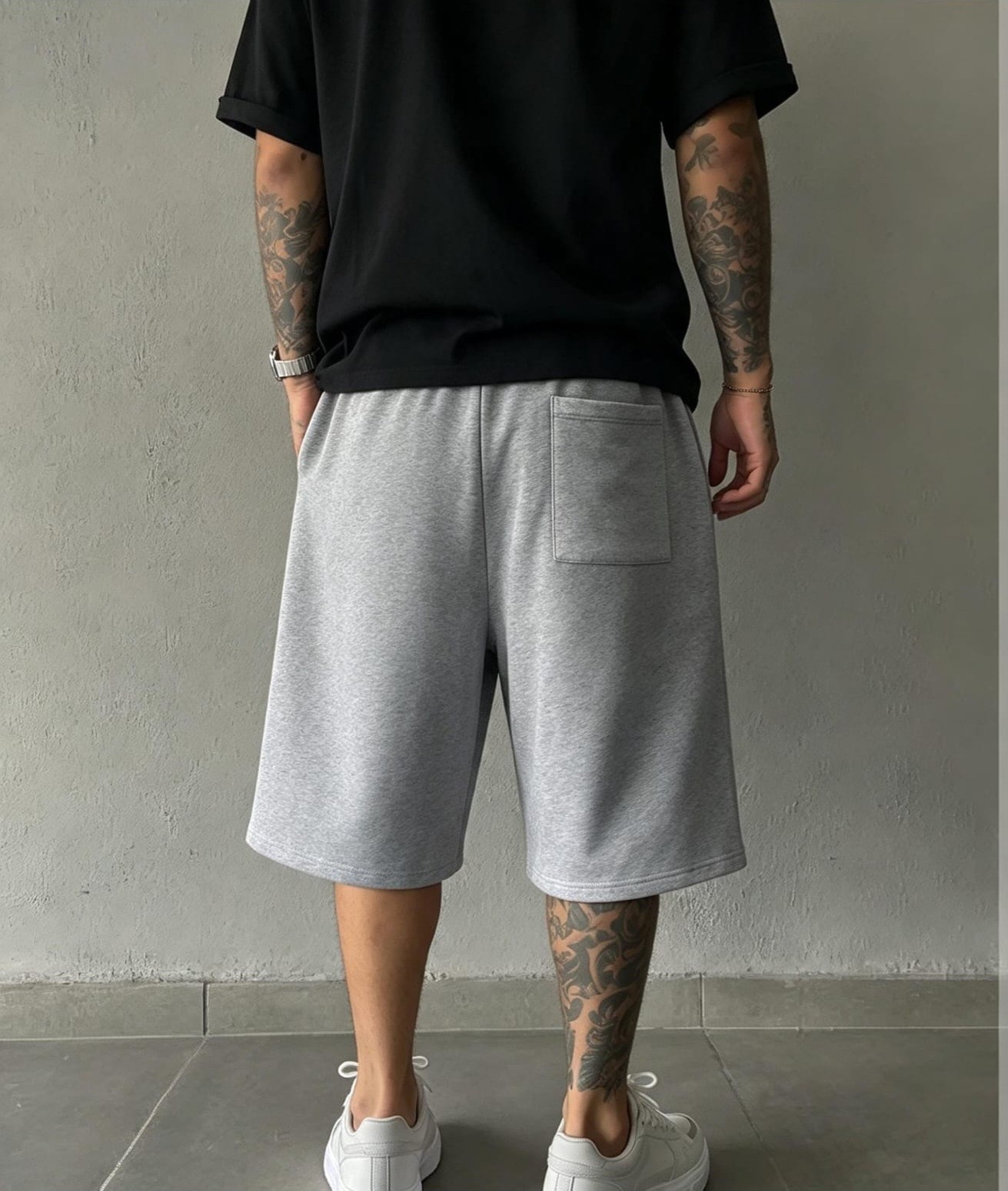 Bermudas 3/4 Unisex Rustico Pesado - Imagen 3