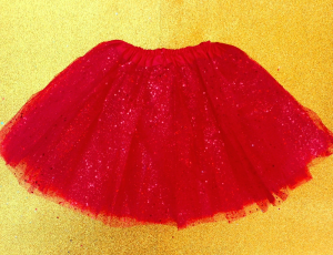 Tutus Rojos con Brillon Importados - Miniatura 5