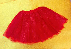 Tutus Rojos con Brillon Importados - Miniatura 4