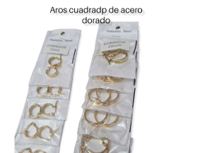 Aros de Acero Dorado