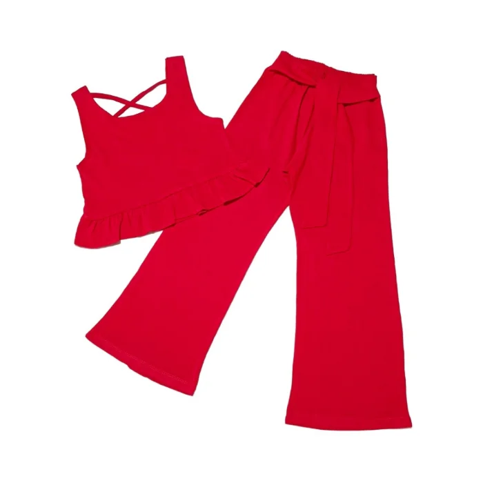 Conjunto de Lino Palazzo y Top - por Pedido