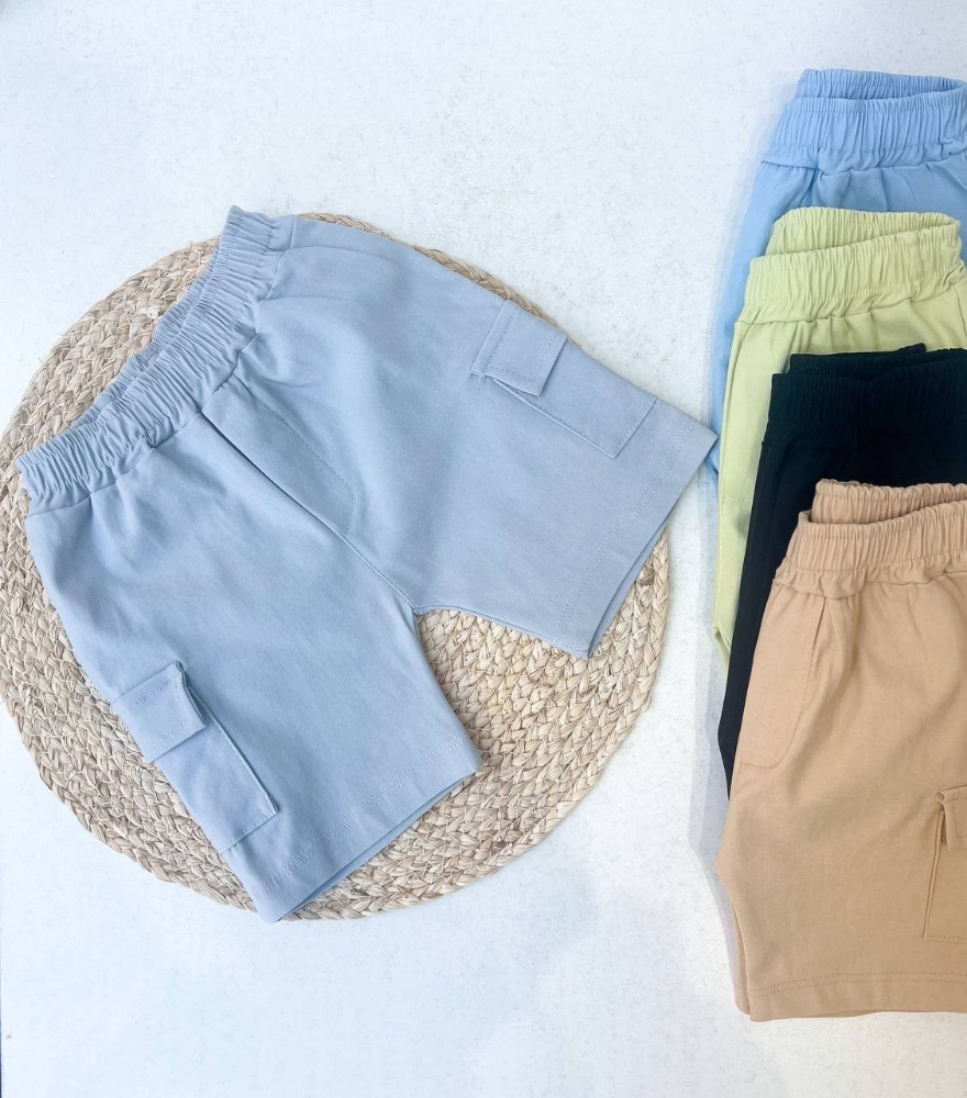 Short  Bebé con Bolsillos Cargo - Imagen 3
