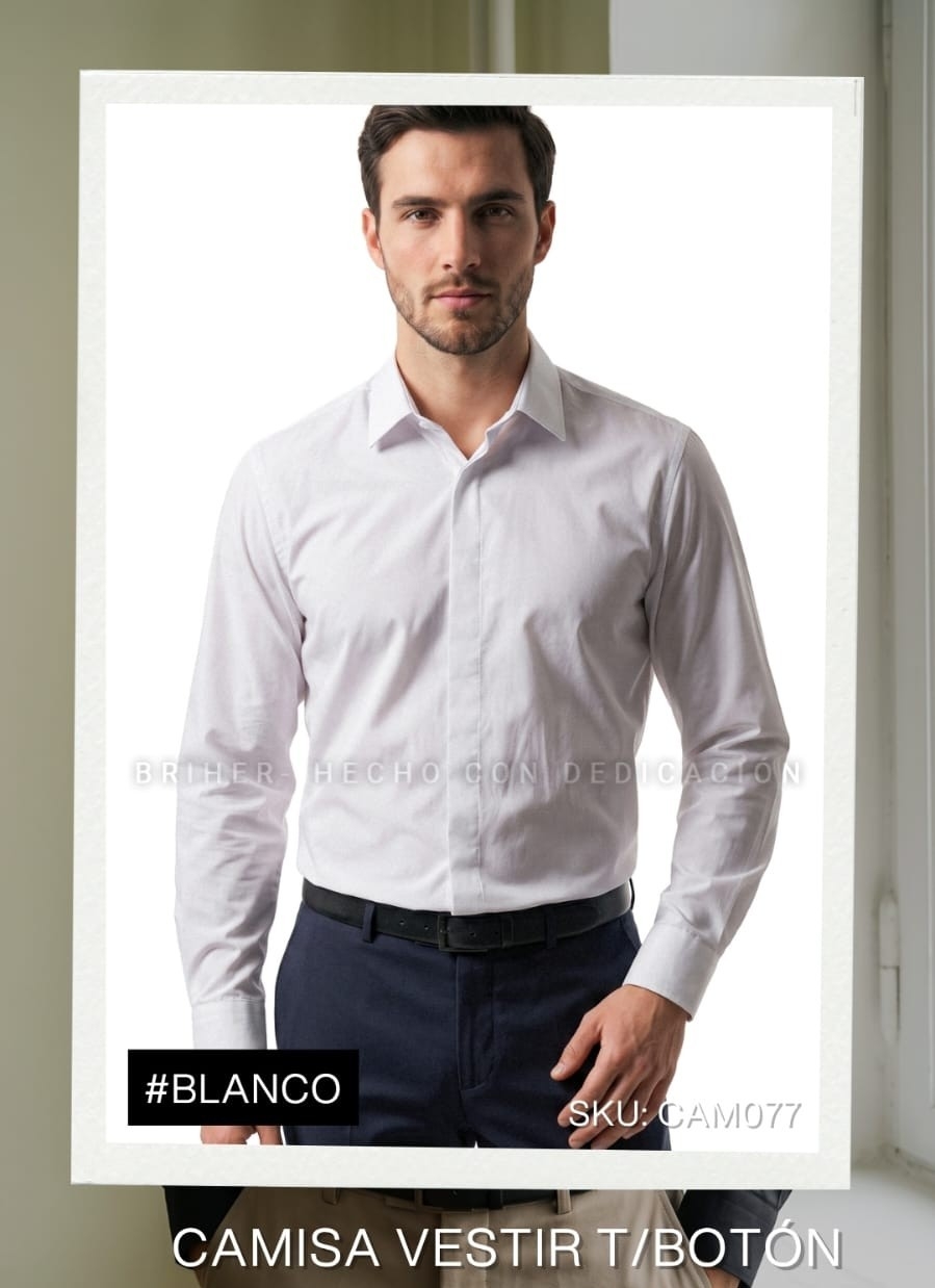 Camisa Estampada Elastizada - Imagen 7