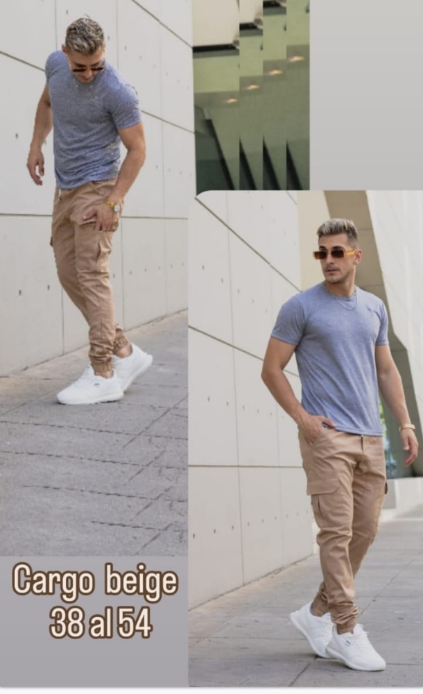 Cargo de Gabardina Especial con Bolsillo Chino y Refuerzo en la Pierna $ 20,000 - Imagen 3