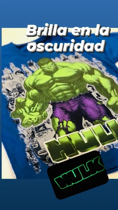 Remeras de Varón , Brillan en la Oscuridad