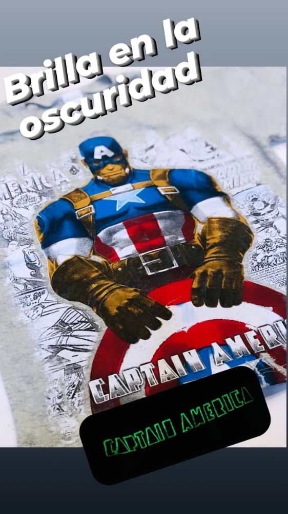 Remeras de Varón , Brillan en la Oscuridad - Imagen 3