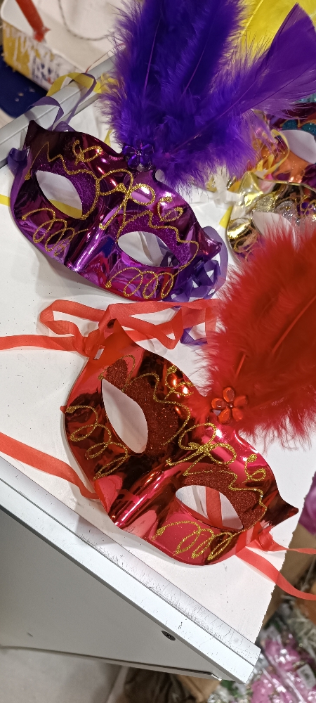Antifaces Hallówen Negro y Blanco - Imagen 4