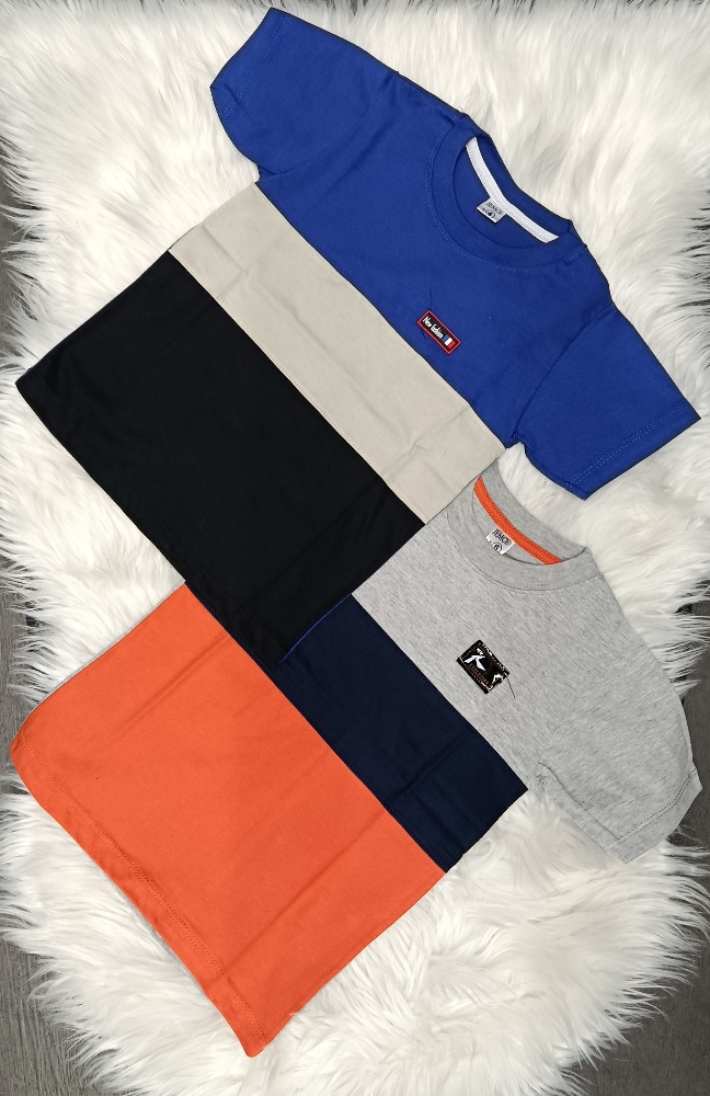 Remeras Tricolor Algodon Peinado  de Varon - Imagen 3