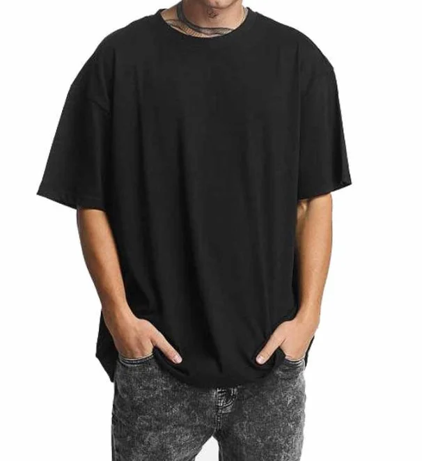 Remera Oversize Liso Algodón Peinado