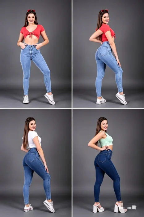 Jeans Lisos Elastizado Excelente Calidad