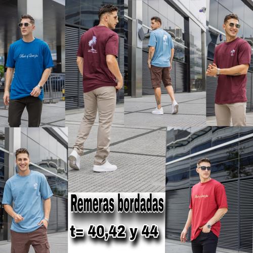Remeras Over Bordadas $ 8,000 X Mayor  Talles 40,42 y 44