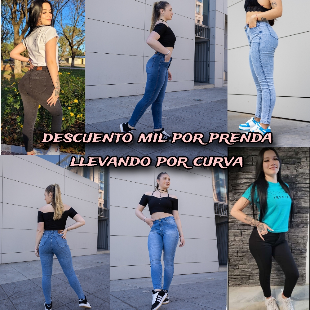 Jeans $ 17.000 por Curva $ 18,000 X Mayor - Imagen 7