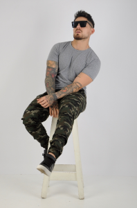 Jogger de Gabardina Azul Escolar  $14000 por Curva X Mayor $ 15,000 - Miniatura 5