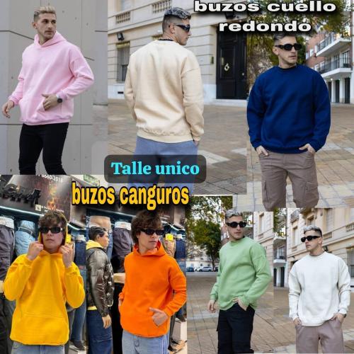 Buzos Canguros de Frizza Imvicible Talle Único - Miniatura 5