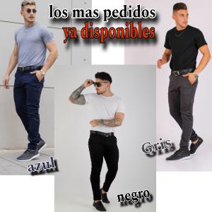 Pantalones Chino Talles Especial 100 Calidad D Gabardina Importada Elastizada (china)