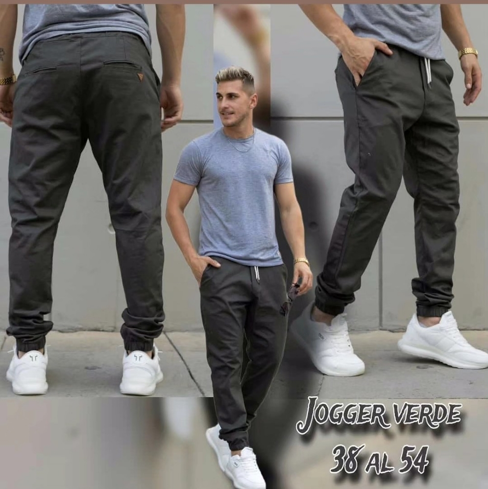 Jogger de Gabardina Elastizada con Bolsillo Chino X Curva $13,000 X Mayor $ 14,000 - Imagen 5
