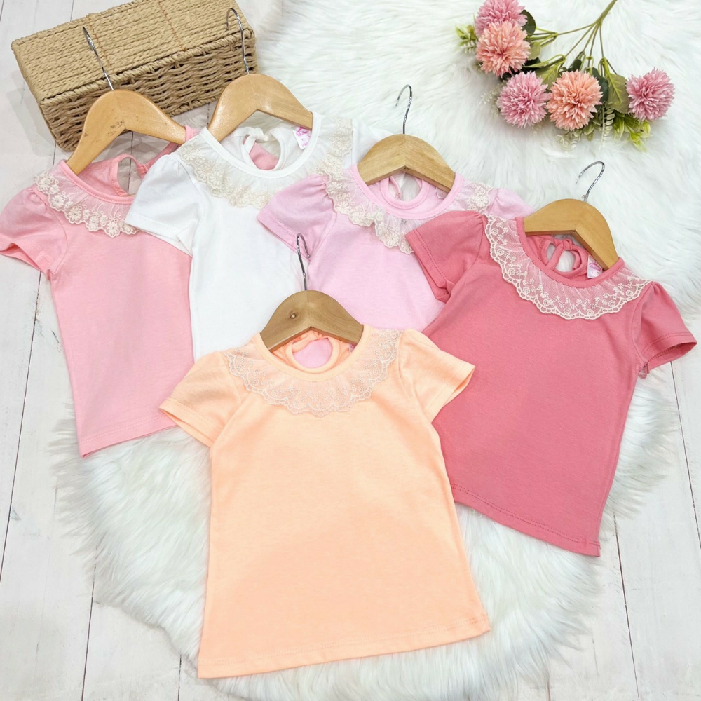 Remera con Puntilla de Broderie Bordado - Imagen 2