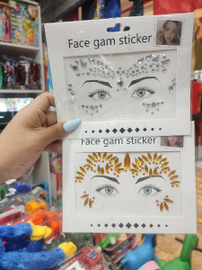 Brillo , Sticker para Halloween, Diabla,loba,reyna