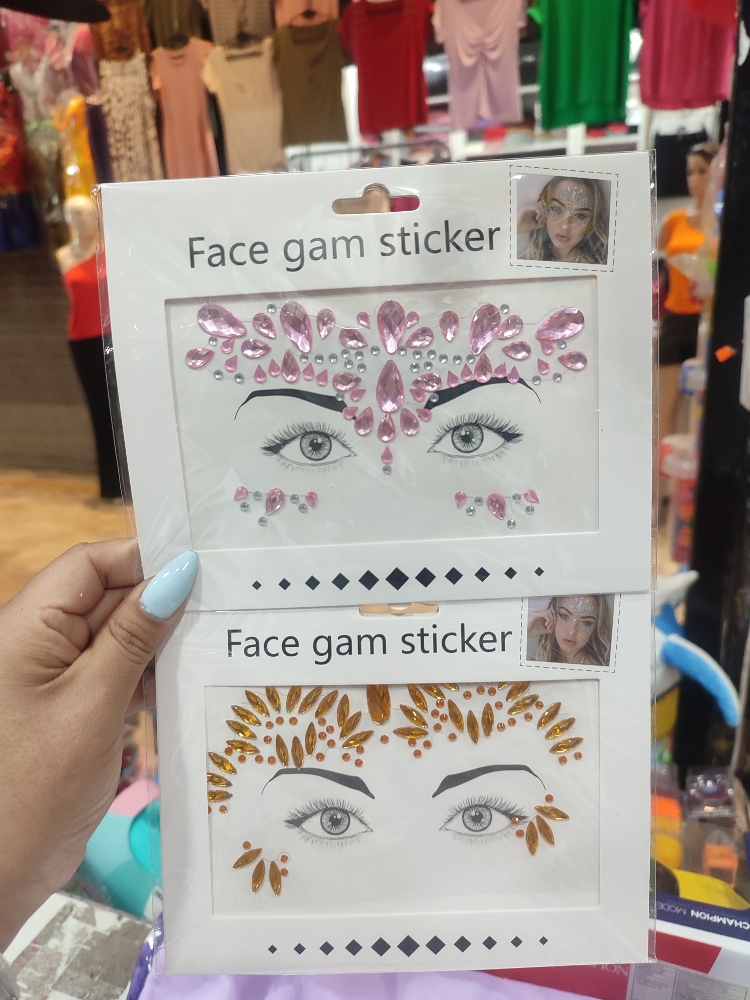 Brillo , Sticker para Halloween, Diabla,loba,reyna - Imagen 3