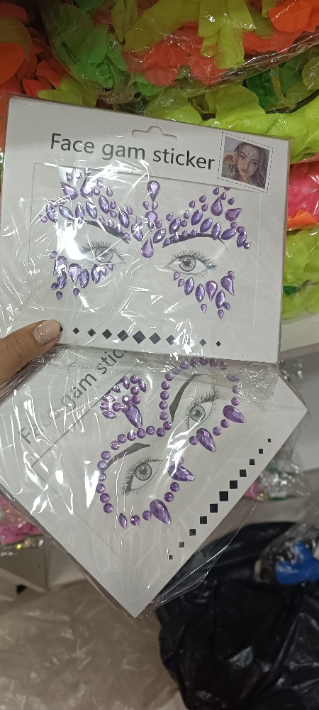 Brillo , Sticker para Halloween, Diabla,loba,reyna - Imagen 6