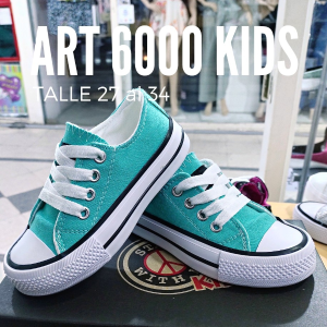 Zapatilla Estilo Converse Infantil (art 6000 Kids) - Miniatura 3