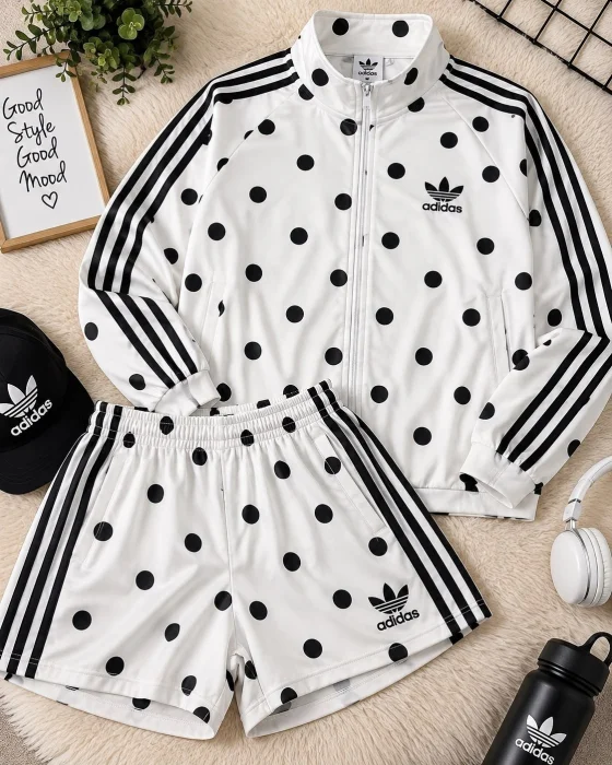 Conjunto Lunares Adidasss