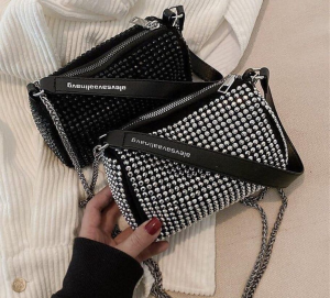 Cartera Strass Clásica