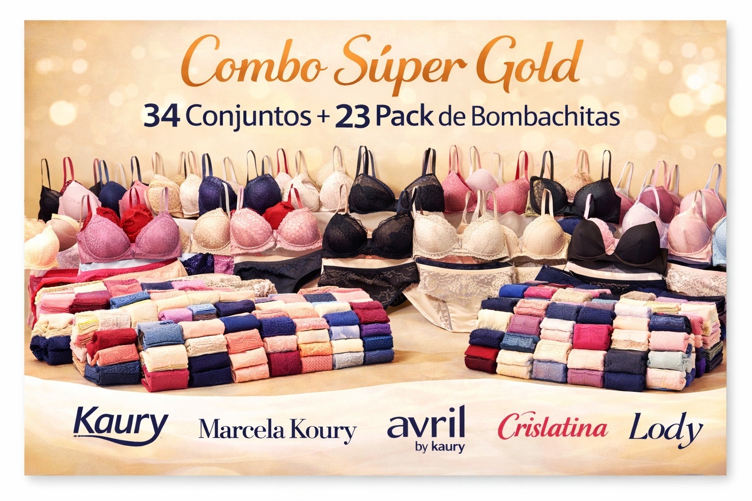 Lenceria Mayorista Pack 500.000$ - Imagen 3