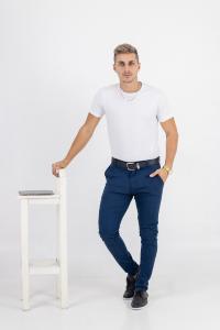 Pant  Chino Azul Escolar  de Calidad  X Mayor $ 19.000  X Curva $ 18,000 - Miniatura 8