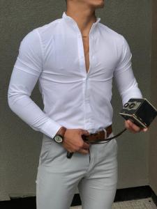 Camisa Mao Seda Elastizada