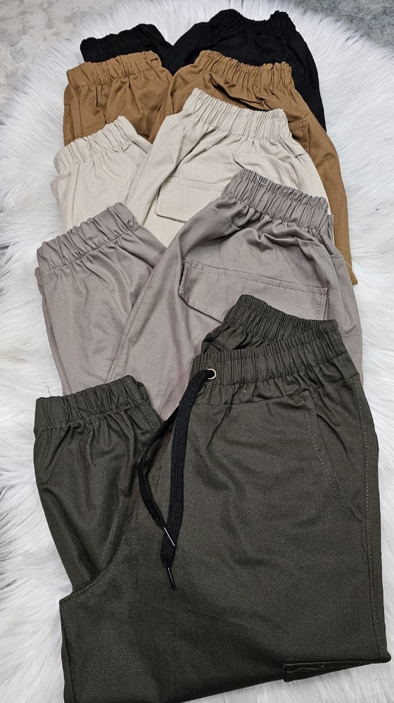 Mon Cargo Jogger Hombre Gabardina - Imagen 2