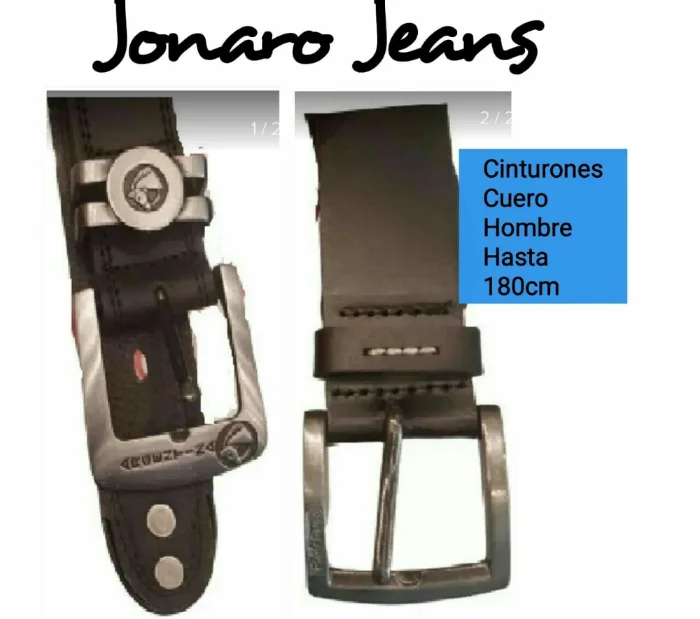 Cinturones Talles Especiales para Hombre 180cm