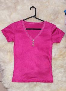 Remera Viscosa con Lycra Manga Corta