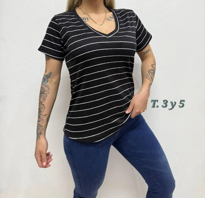 Remera Rayado