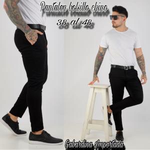 Pantalones Chino de Gabardina Importada Talles Especiales 100% Calidad - Miniatura 4