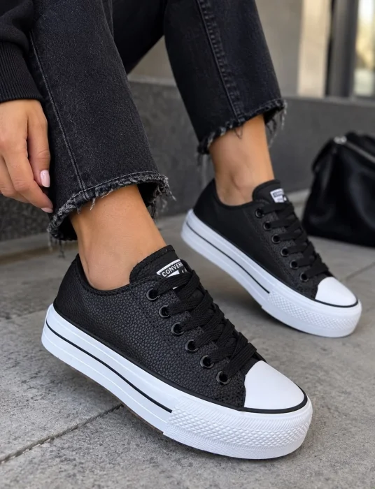 Zapatilla Convers Clásicas Plataforma
