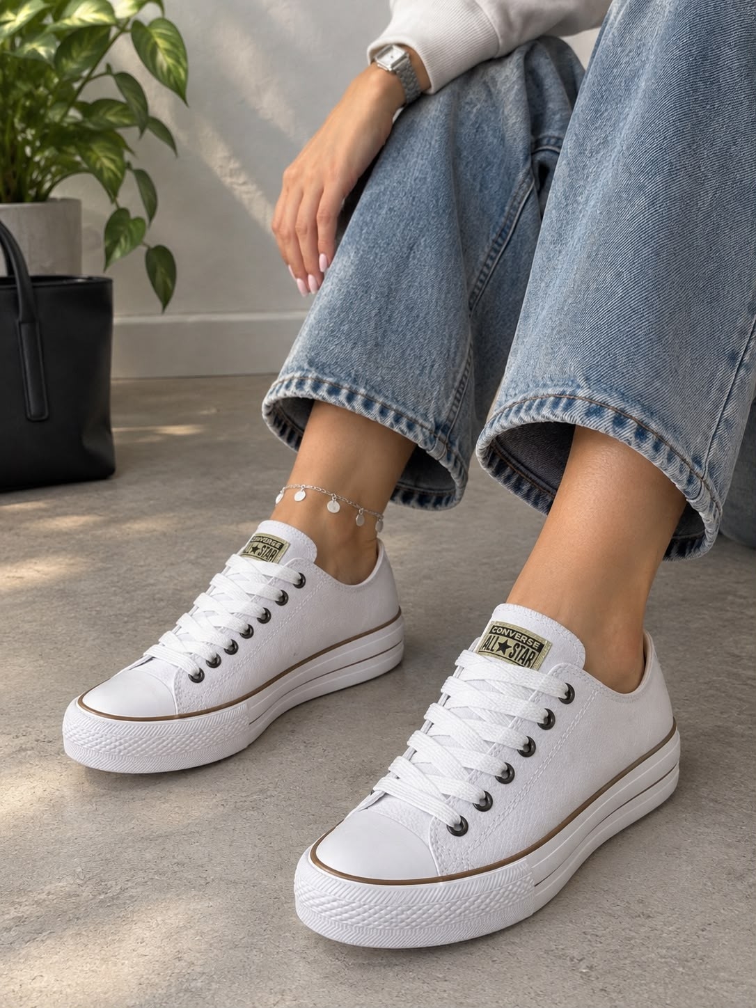 Zapatilla Convers Clásicas Plataforma - Imagen 2