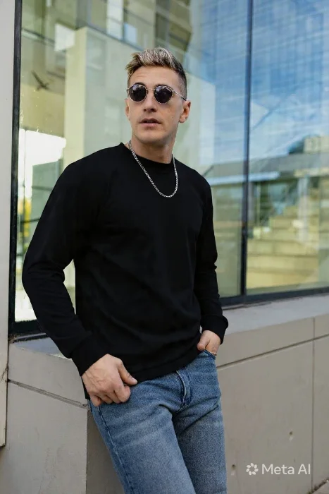 Sweater de Darlon Rib,  de Excelente Calidad