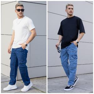 Cargos Mom  de Jeans en Azul X Curva $ 18,000  X Mayor  $ 19,000 - Miniatura 6
