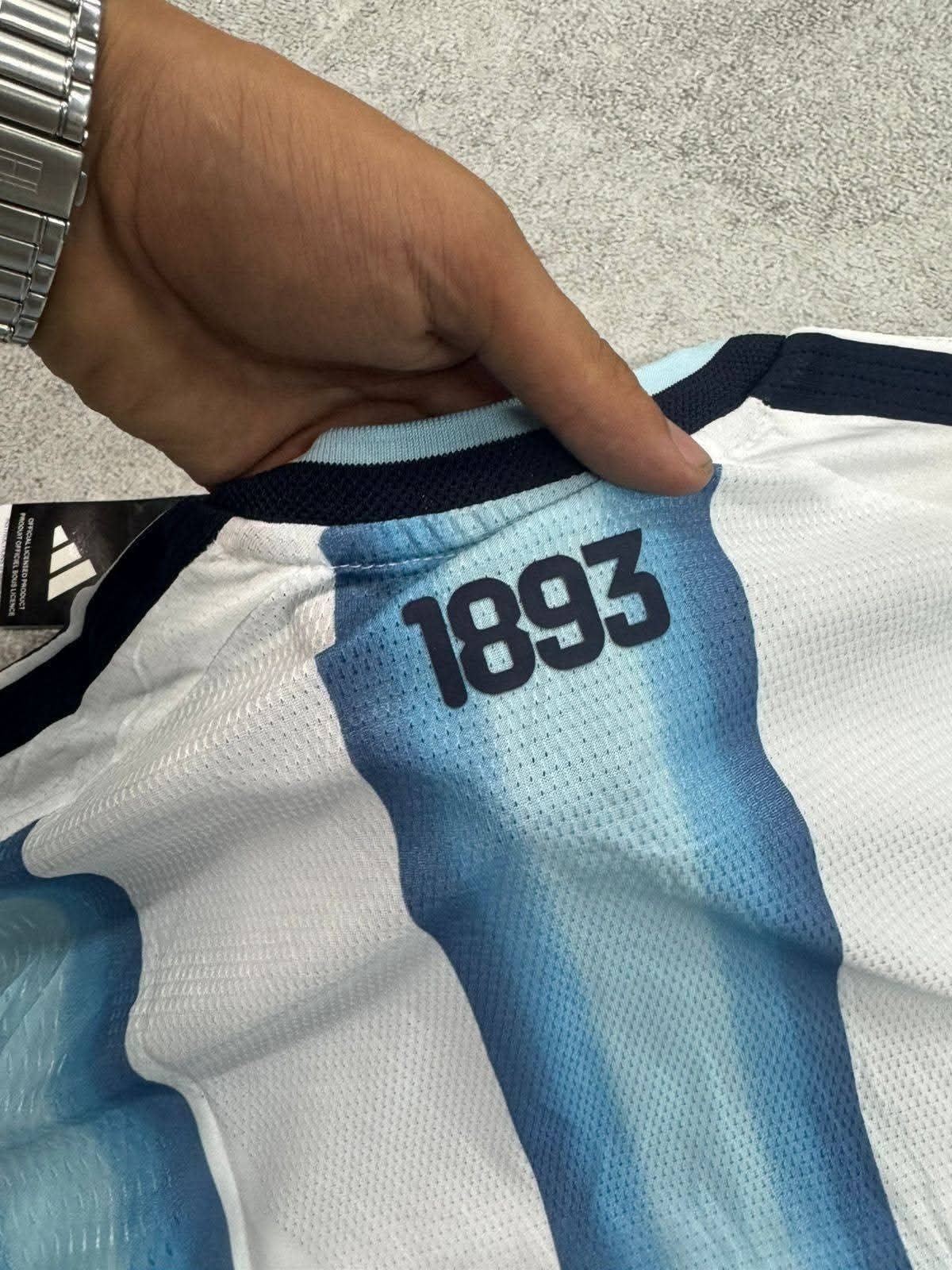 Camisetad Original Celeste Blanca Titular 10 a $ 32,000 el Pack de 10 Camisetas - Imagen 1