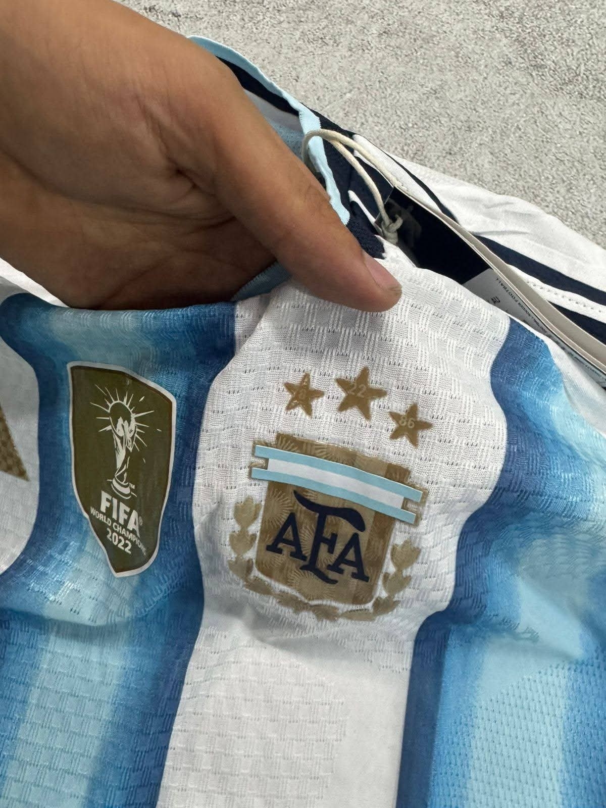 Camisetad Original Celeste Blanca Titular 10 a $ 32,000 el Pack de 10 Camisetas - Imagen 7