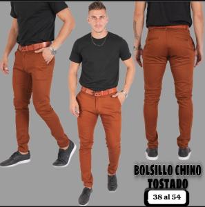 Chinos de Gabardina Importada Elastizada Talles Especiales
