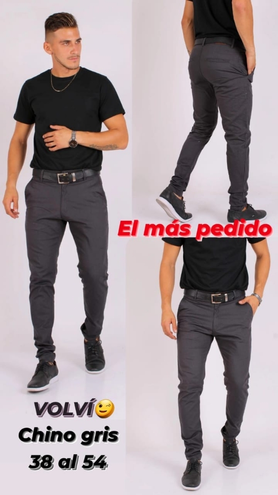 Chinos de Gabardina Importada Elastizada Talles Especiales - Imagen 6