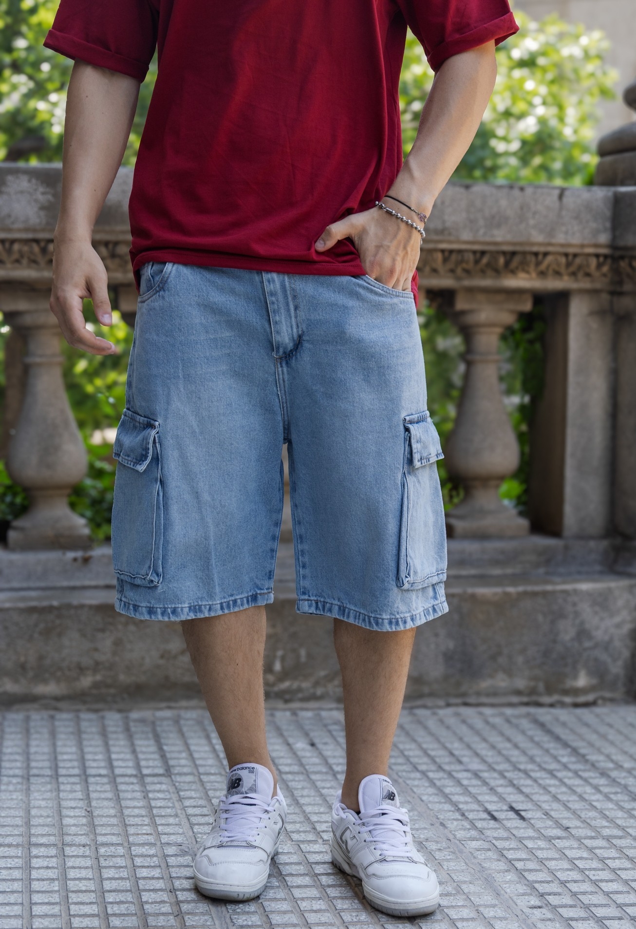Bermuda Baggy Cargo D Jeans y D Gabardina Premiun X Curva $18,000 X Mayor $19,000 - Imagen 6