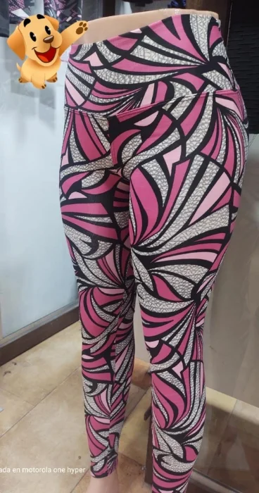 Calza Estampada Frizadas