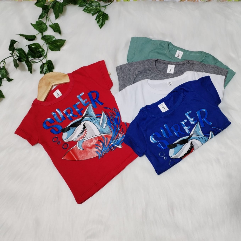 Remeras Bebés Tiburon - Imagen 2