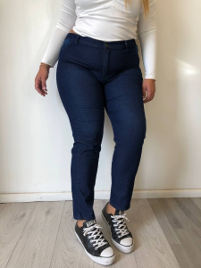 Pantalón Jean Dama Talle Super Especial Azul - Miniatura 2