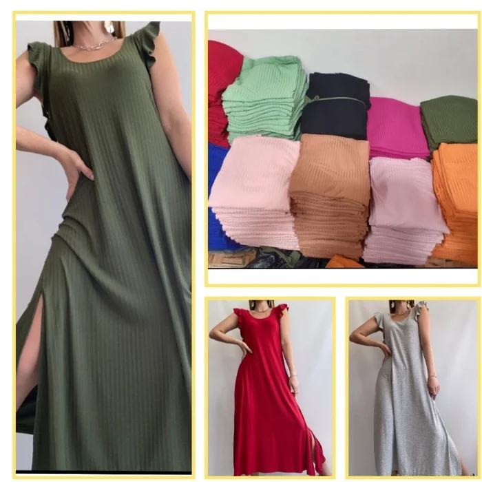 Vestido Largo Morley Viscosa