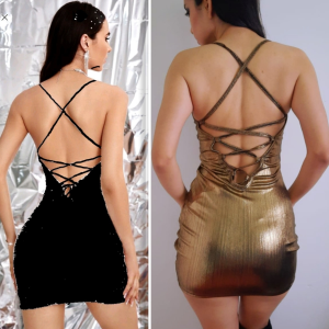 Vestido Acordado Espalda