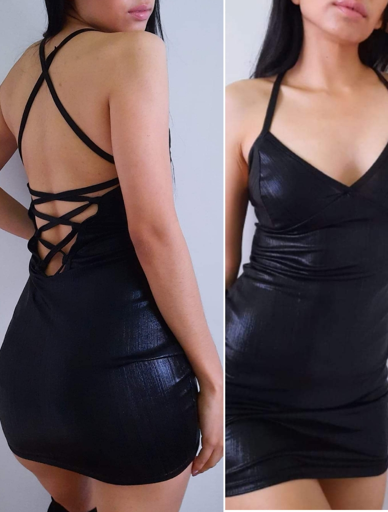 Vestido Acordado Espalda - Imagen 3